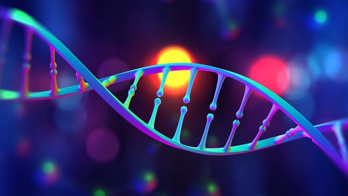 Dna,Helix.,Hi,Tech,Technology,In,The,Field,Of,Genetic